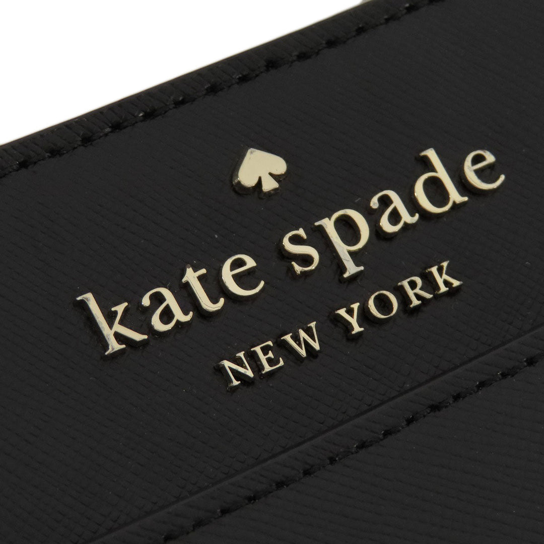 Kate Spade Handbag PVC black logo 2WAY Women Used Authentic