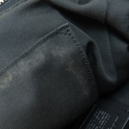 COACH Shoulder Bag F29959 canvas black one belt signature Women Used Authentic