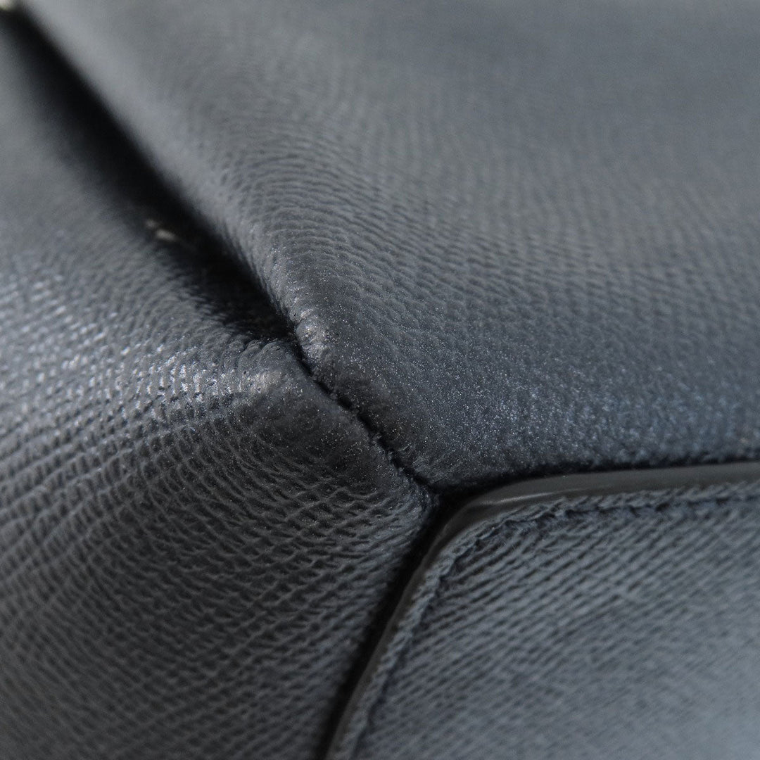 COACH Handbag F29665 PVC black 2WAY Women Used Authentic