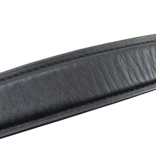 COACH Shoulder Bag F55365 canvas black one belt signature Women Used Authentic