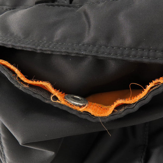 PORTER Shoulder Bag Nylon black logo mens Used Authentic