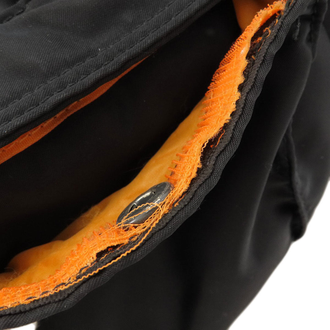 PORTER Shoulder Bag Nylon black logo mens Used Authentic