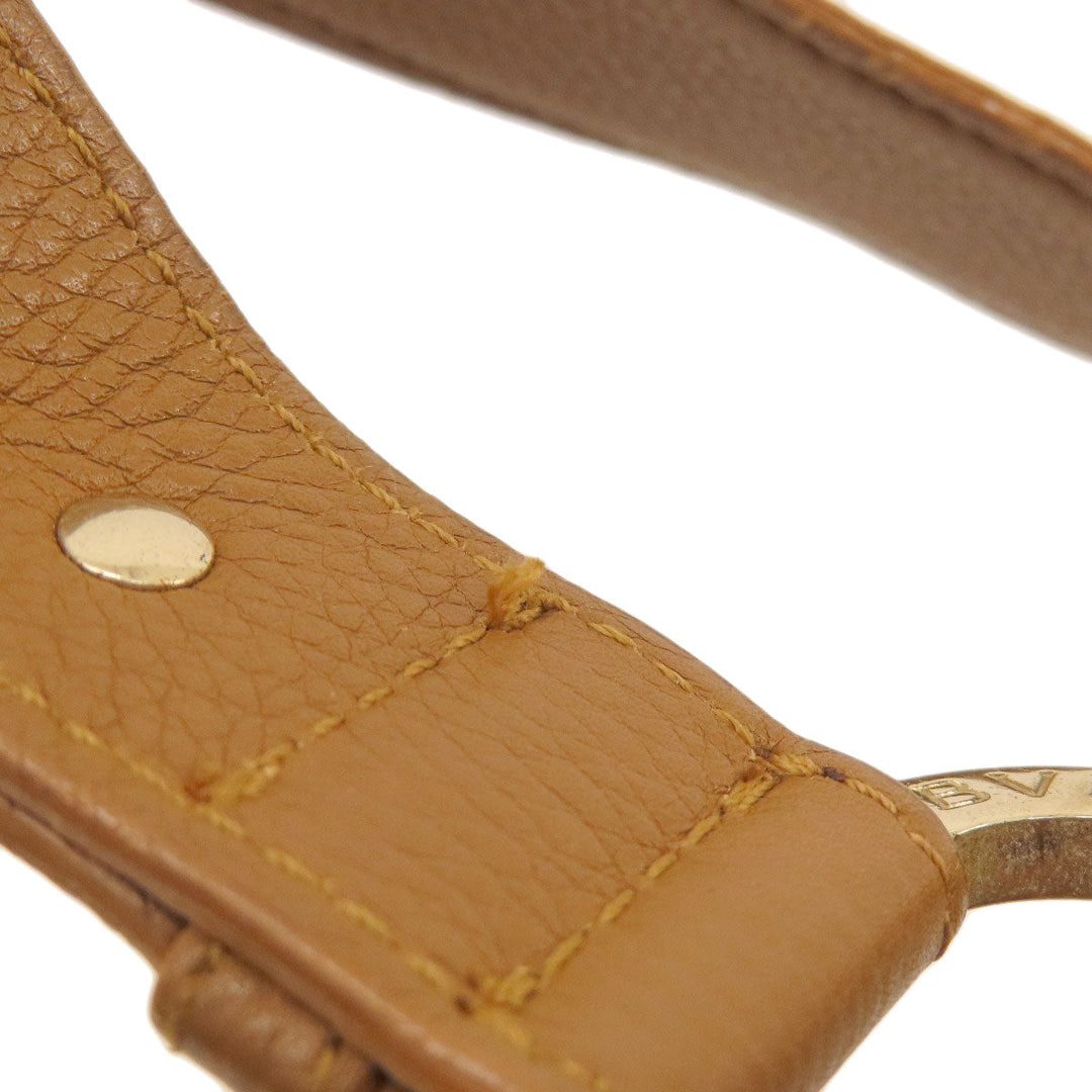 BVLGARI Tote Bag canvas Brown Logo mania