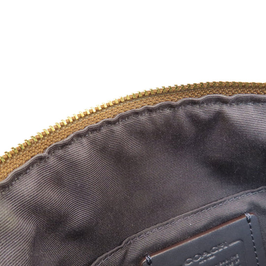 COACH Handbag F28989 PVC Brown Signature 2WAY