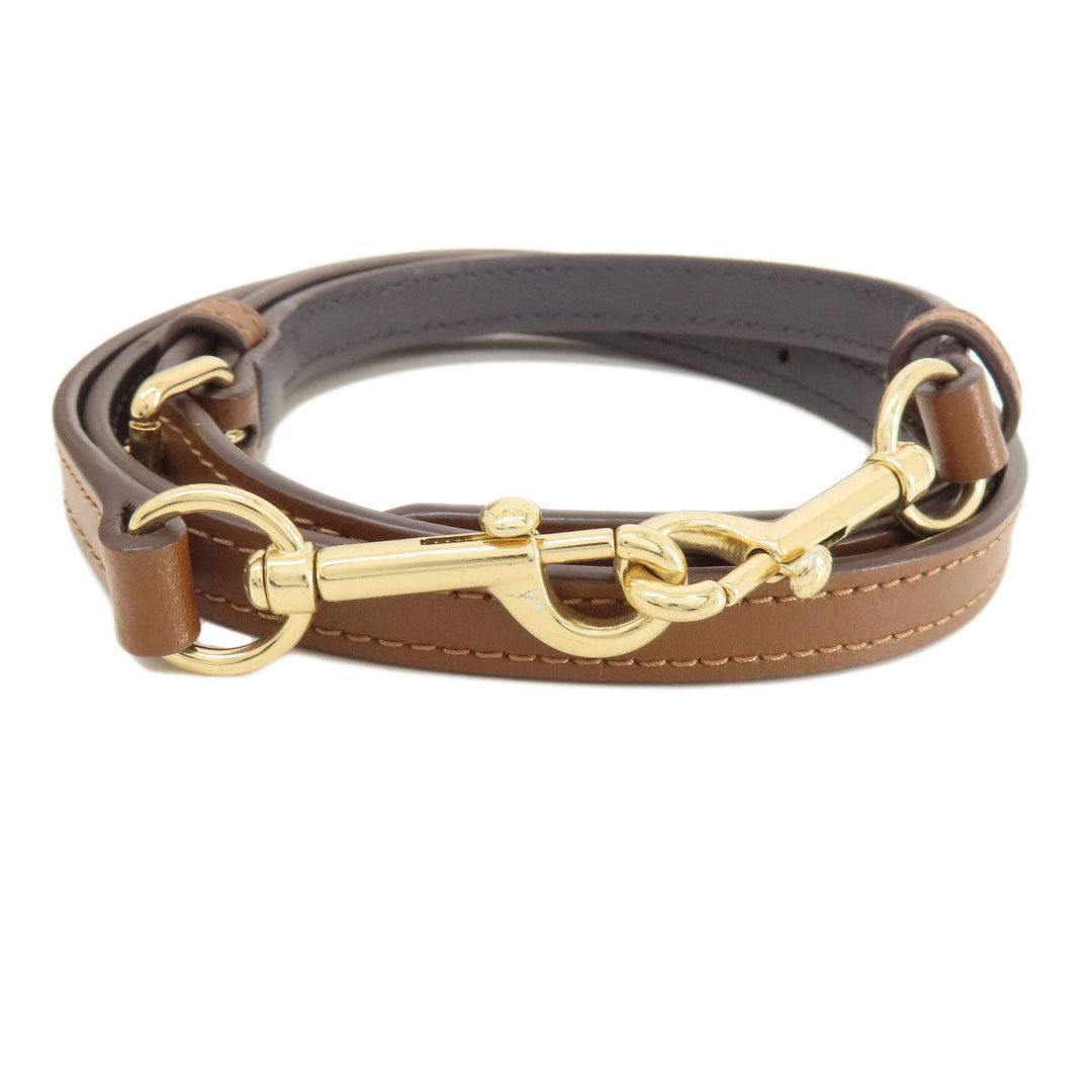 COACH Handbag F28989 PVC Brown Signature 2WAY