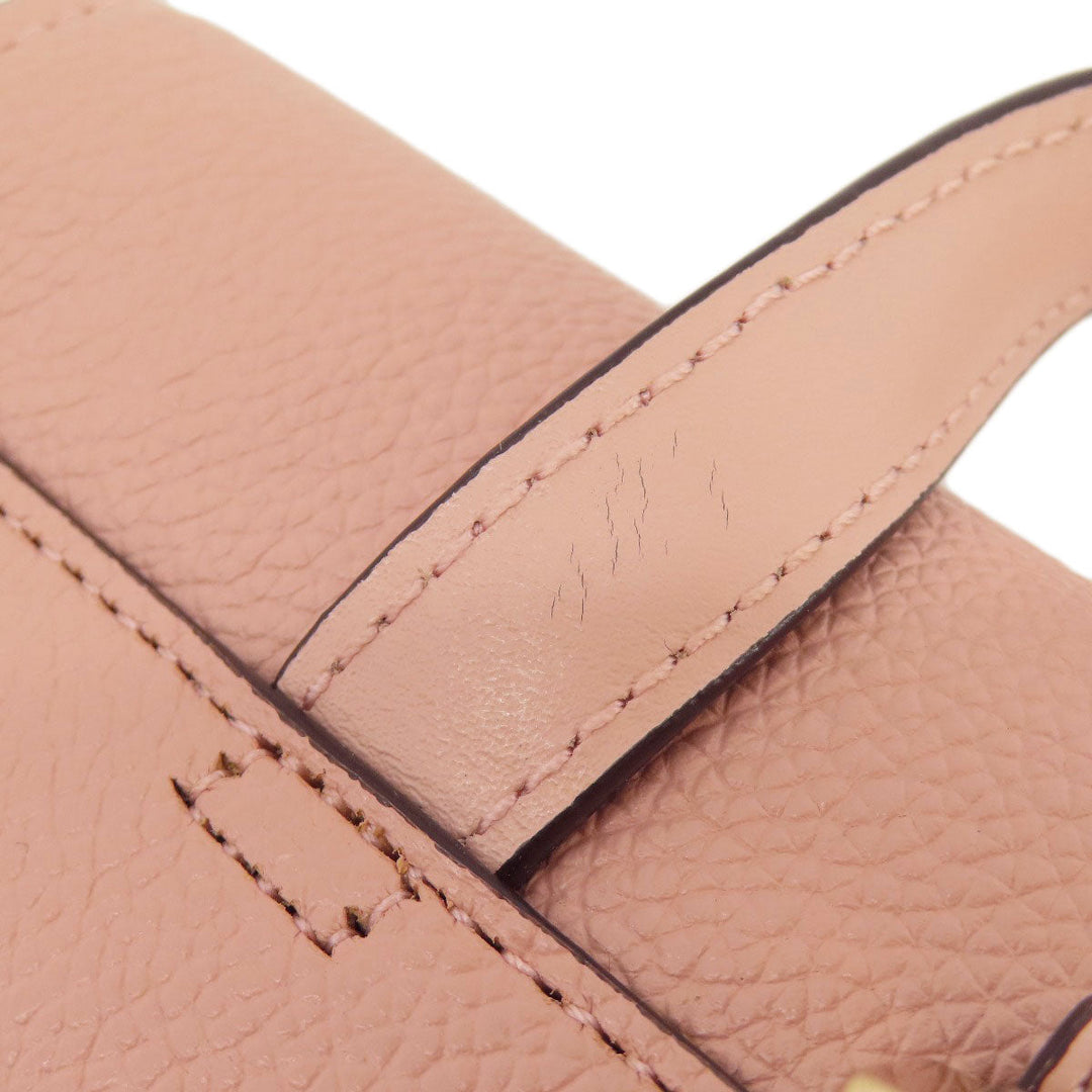 MICHAEL KORS Backpack leather pink logo