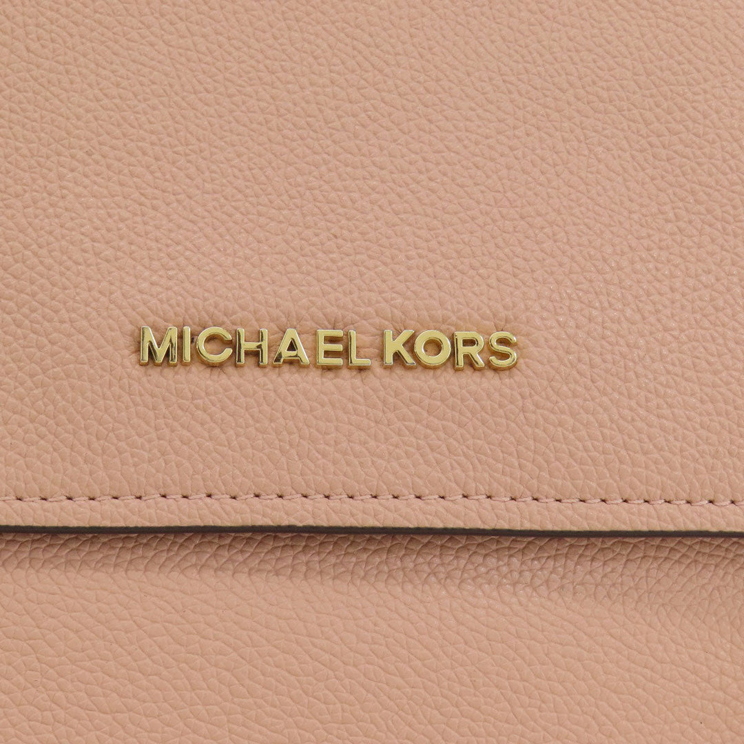 MICHAEL KORS Backpack leather pink logo