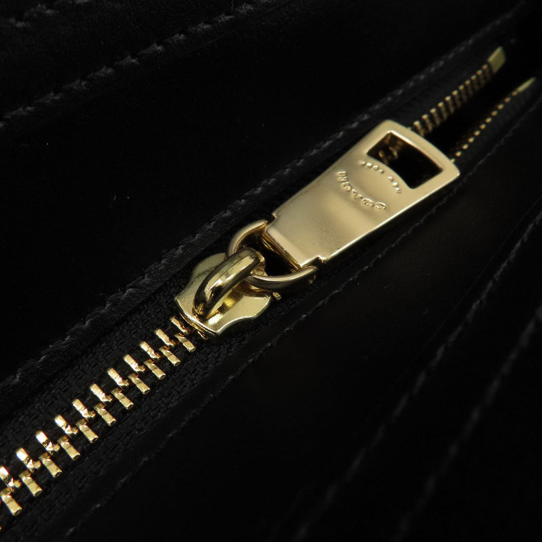 COACH Handbag F31957 PVC black Signature 2WAY
