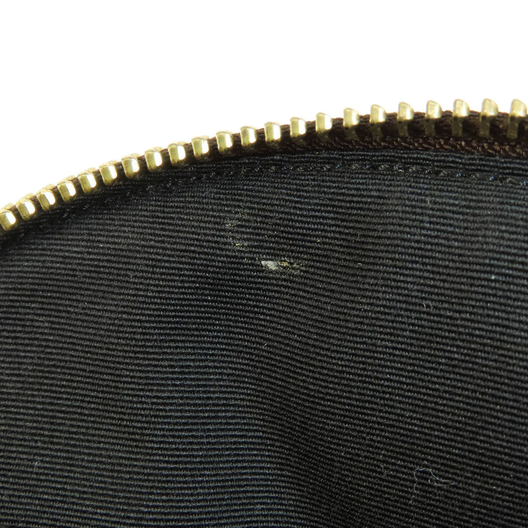 COACH Handbag F34083 PVC Brown Signature 2WAY Women Used Authentic