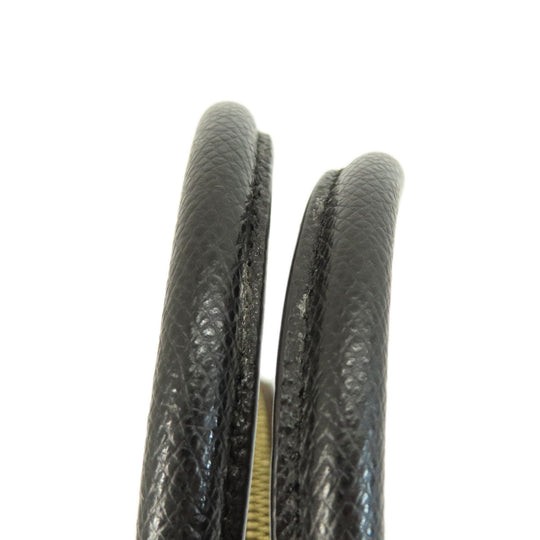 COACH Handbag F34083 PVC Brown Signature 2WAY Women Used Authentic