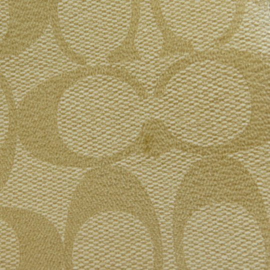 COACH Shoulder Bag 91677 PVC white Signature Women Used Authentic