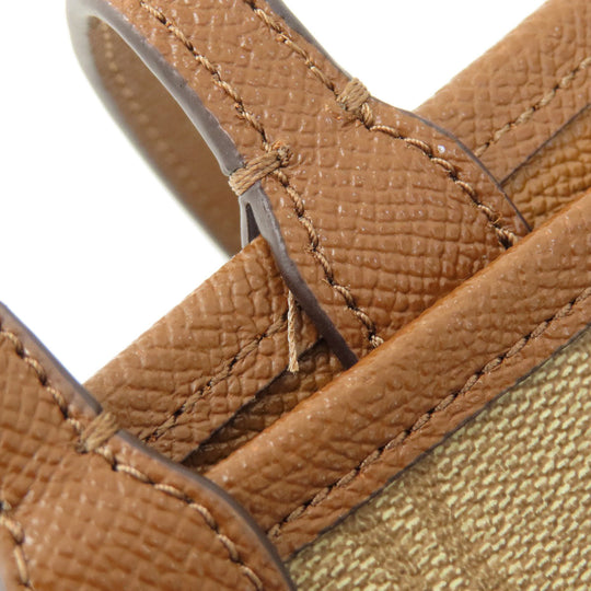 COACH Tote Bag F36658 PVC Brown reversible