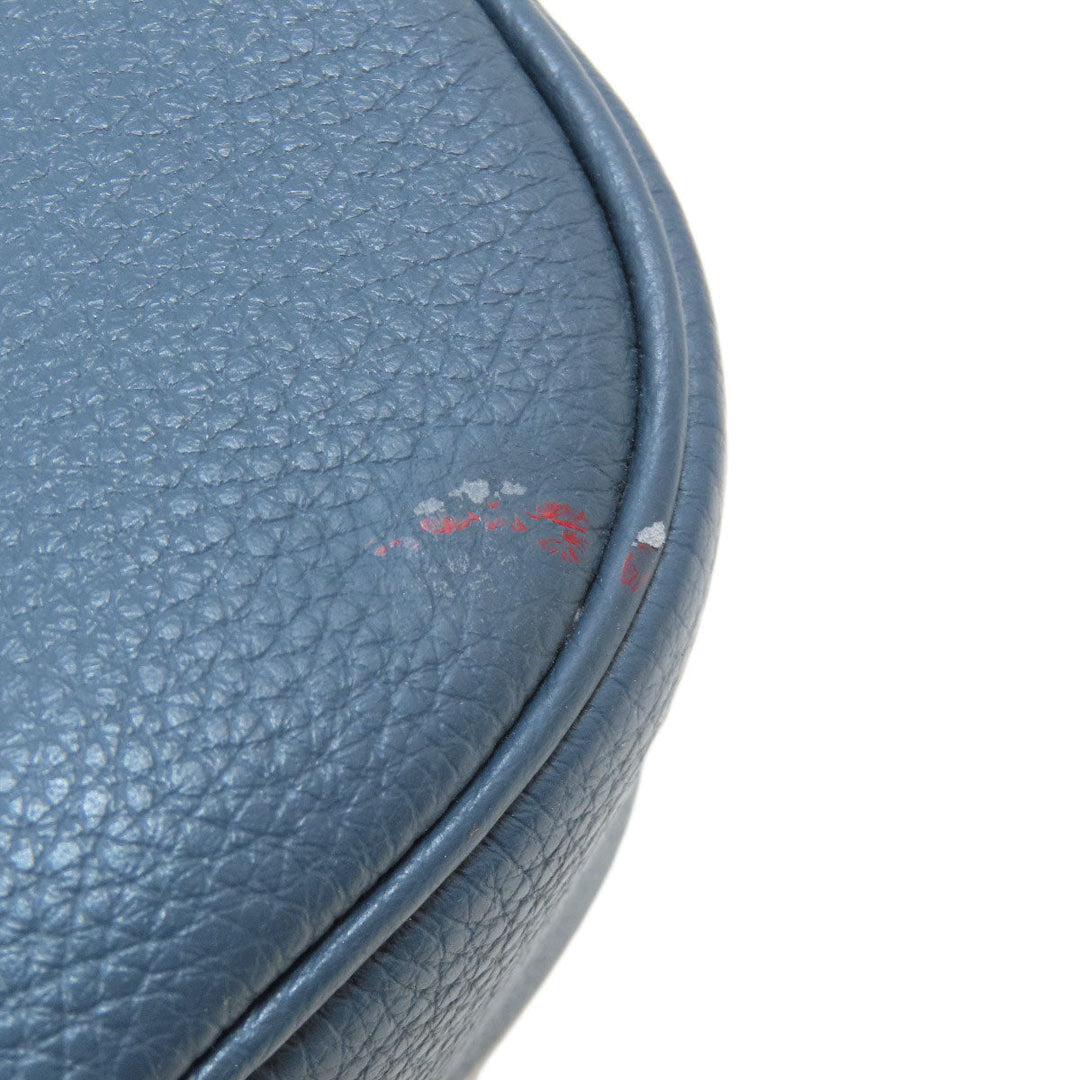 COACH Shoulder Bag CF305 leather Navy Snoopy collaboration