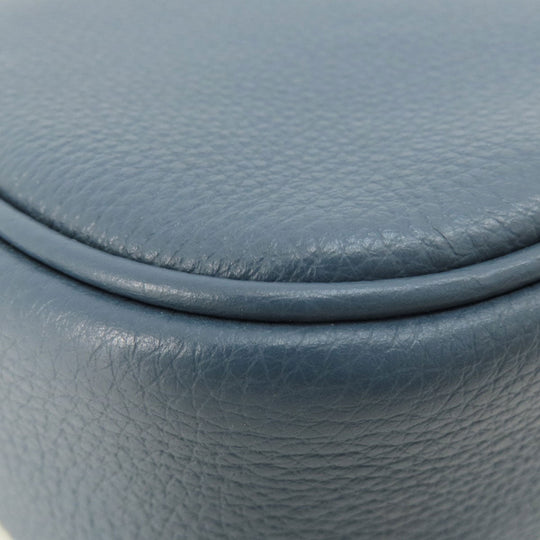 COACH Shoulder Bag CF305 leather Navy Snoopy collaboration