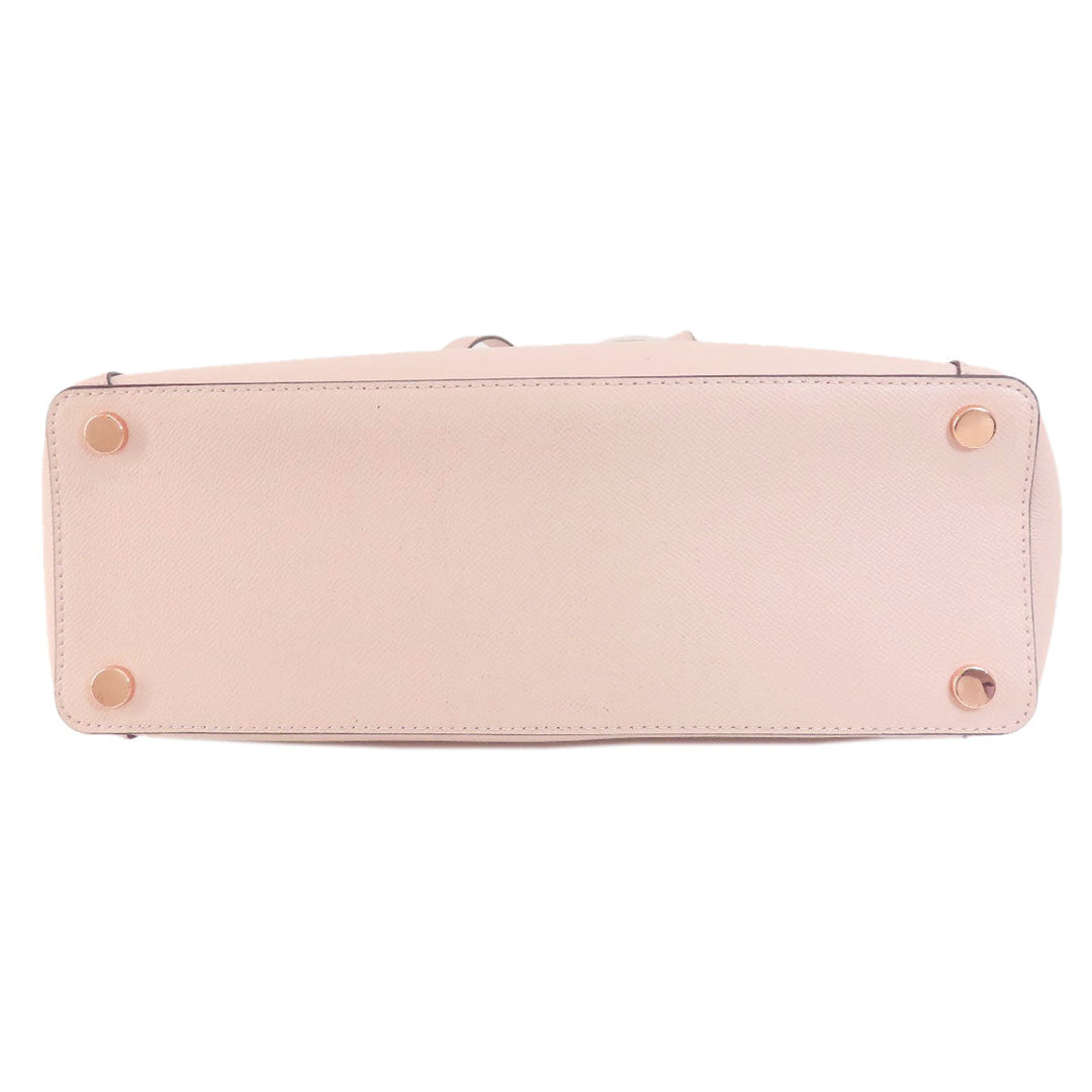 MICHAEL KORS Tote Bag leather pink logo