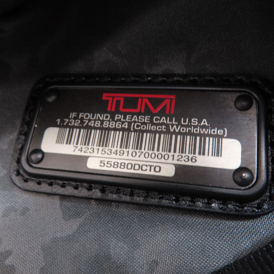 TUMI Backpack Nylon black logo