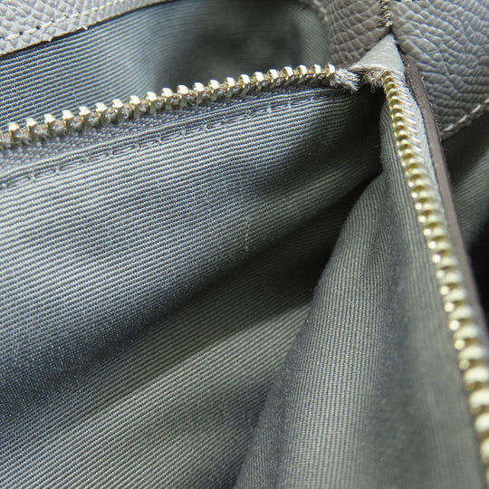 COACH Tote Bag F31474 PVC gray logoMetal Women Used Authentic