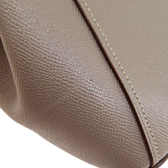 COACH Tote Bag F31474 PVC gray logoMetal Women Used Authentic