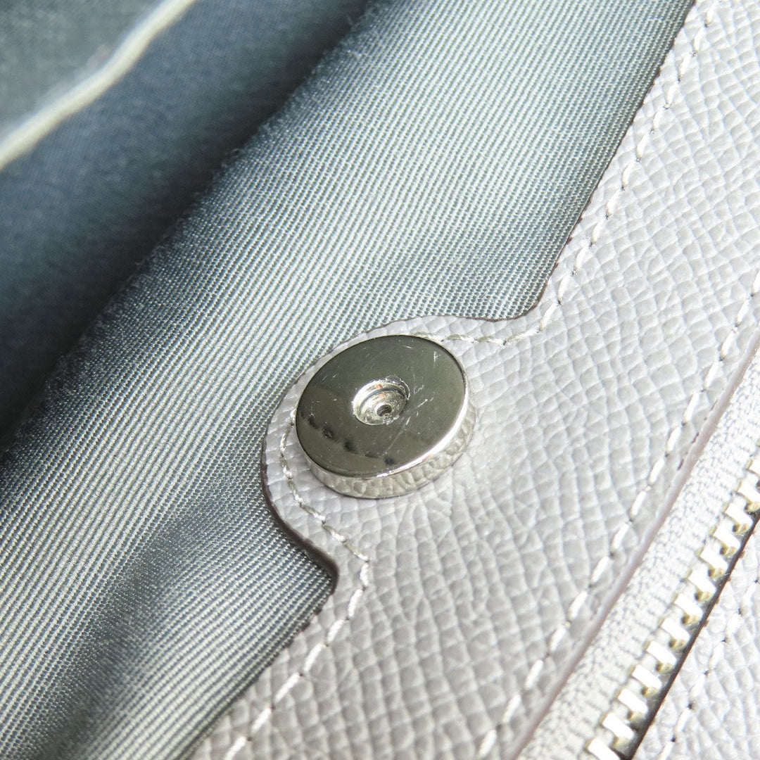 COACH Tote Bag F31474 PVC gray logoMetal Women Used Authentic