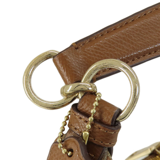 COACH Shoulder Bag F38267 PVC Brown Signature 2WAY