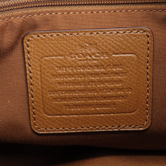 COACH Shoulder Bag F38267 PVC Brown Signature 2WAY