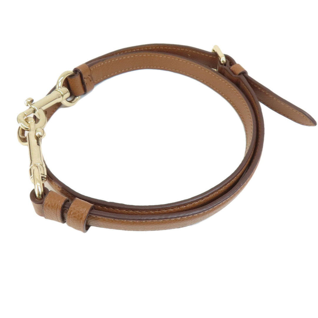 COACH Shoulder Bag F38267 PVC Brown Signature 2WAY