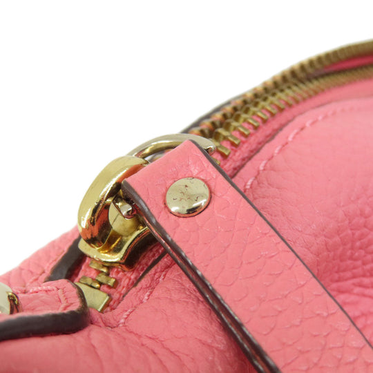 Kate Spade Handbag leather pink logo 2WAY Women Used Authentic