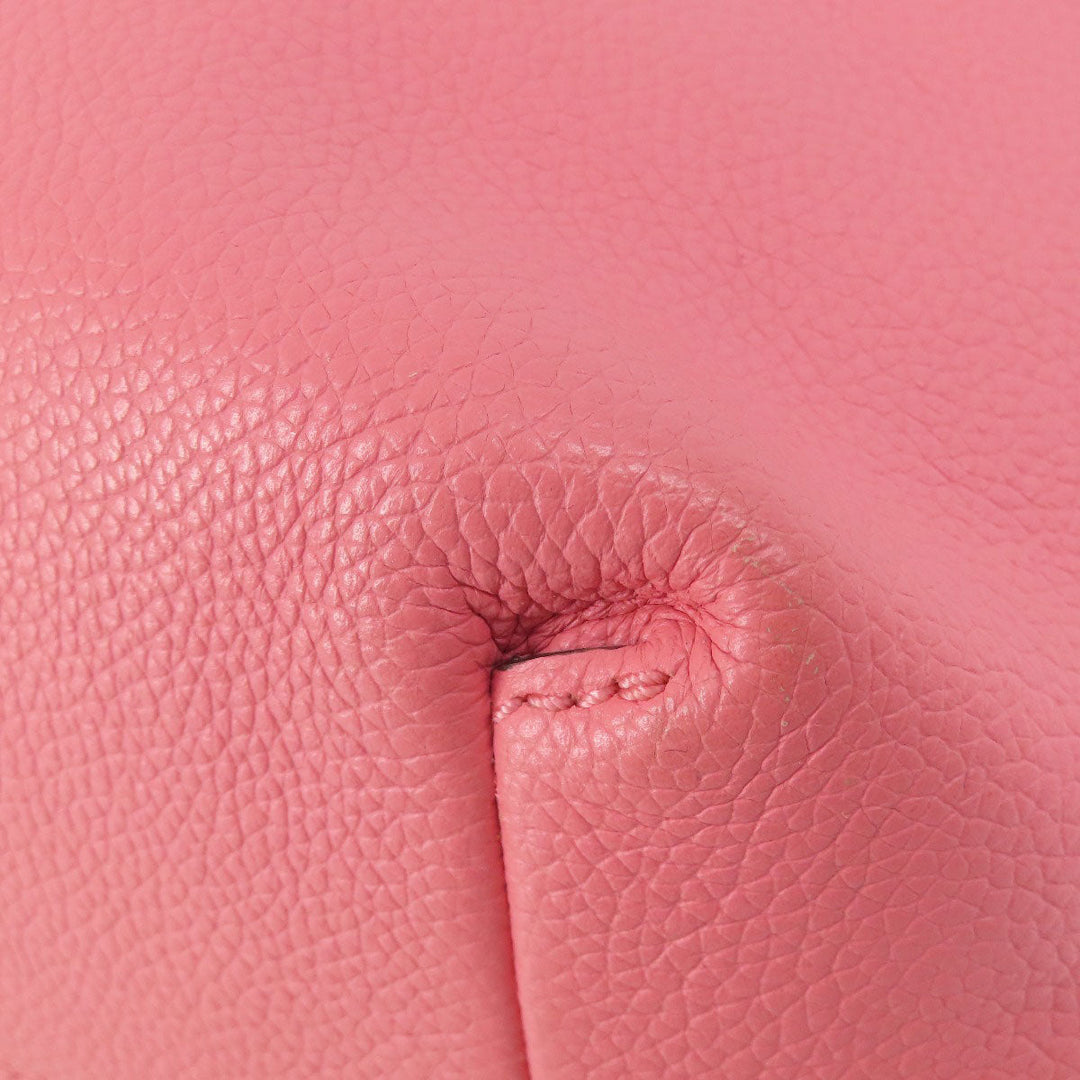 Kate Spade Handbag leather pink logo 2WAY Women Used Authentic