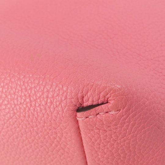 Kate Spade Handbag leather pink logo 2WAY Women Used Authentic