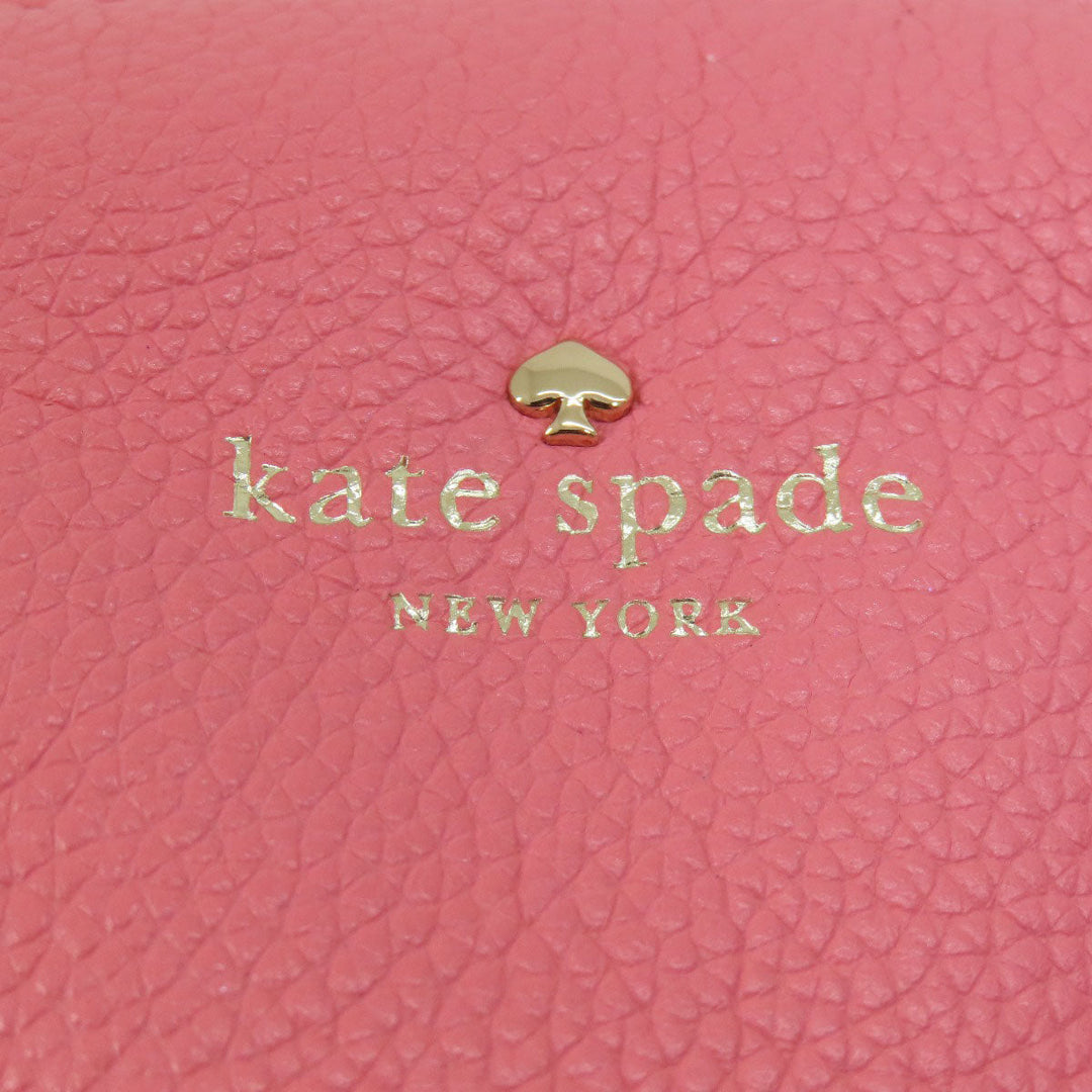 Kate Spade Handbag leather pink logo 2WAY Women Used Authentic