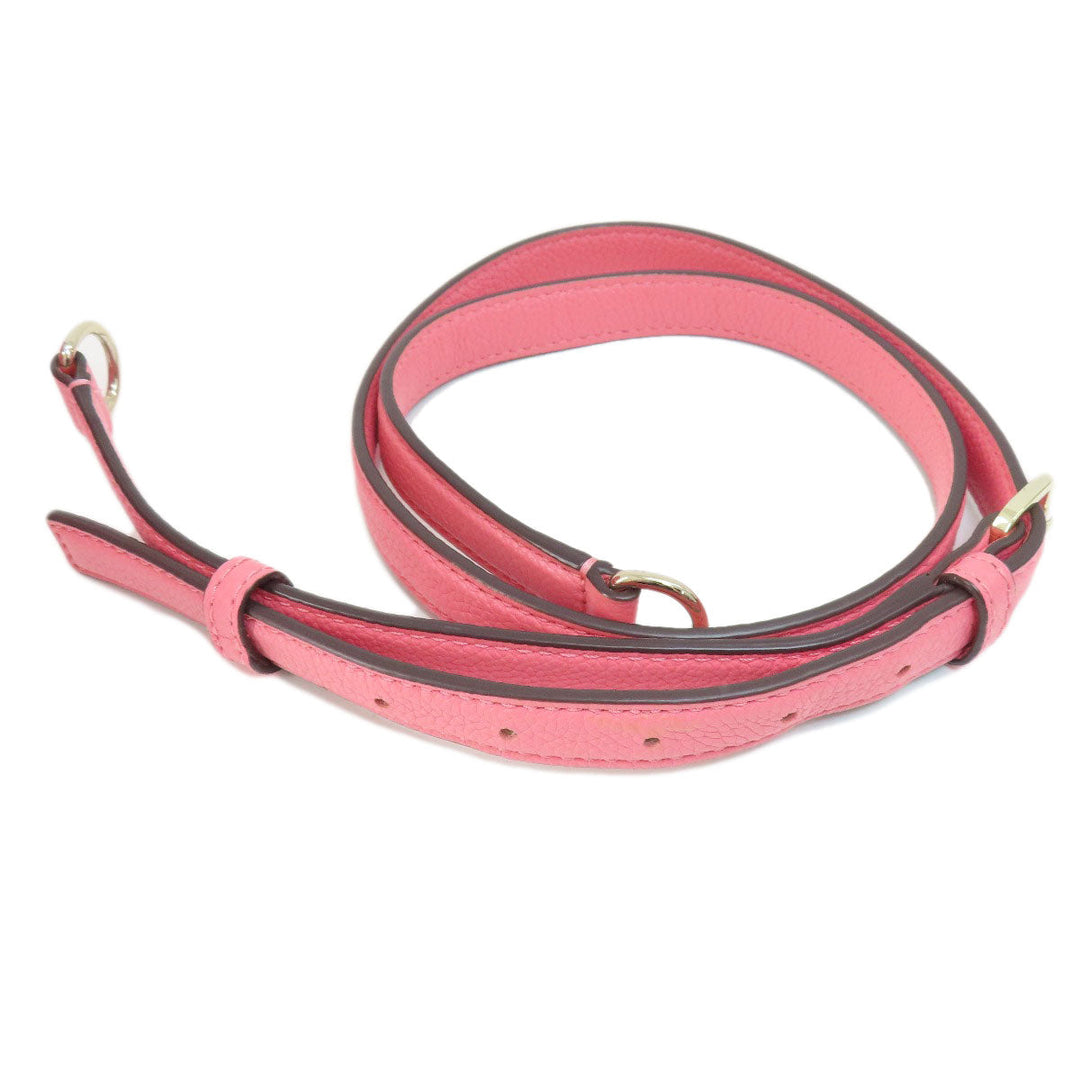 Kate Spade Handbag leather pink logo 2WAY Women Used Authentic