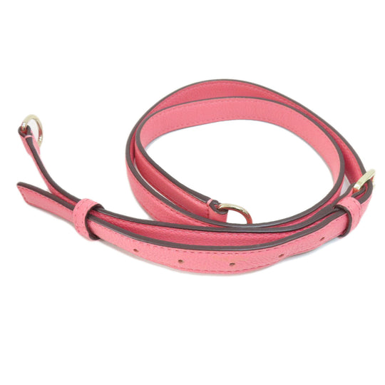 Kate Spade Handbag leather pink logo 2WAY Women Used Authentic