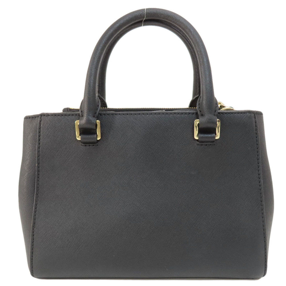 MICHAEL KORS Handbag PVC black logo 2WAY