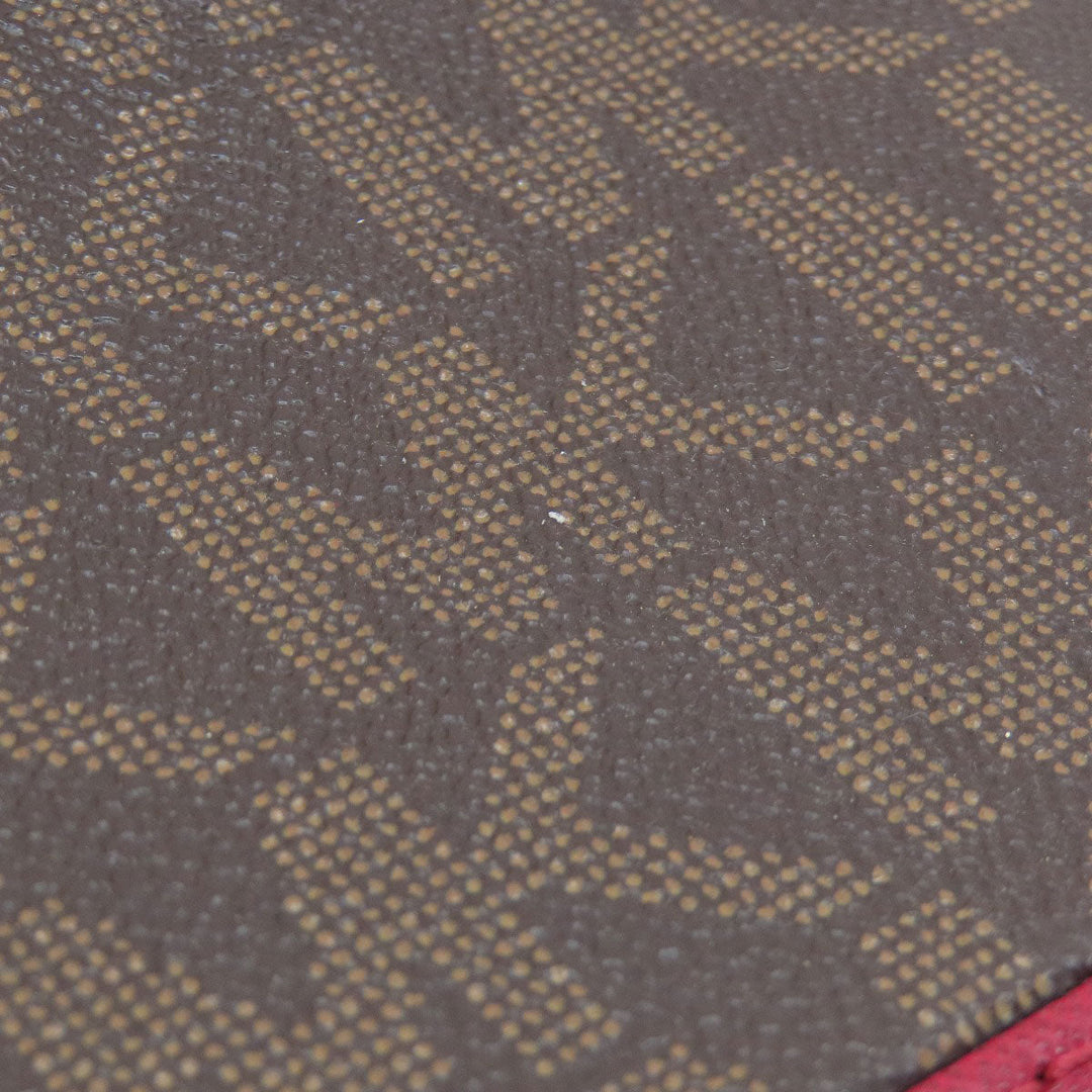 MICHAEL KORS Handbag Leather, Coated Canvas Brown MK Signature 2WAY Women Used Authentic