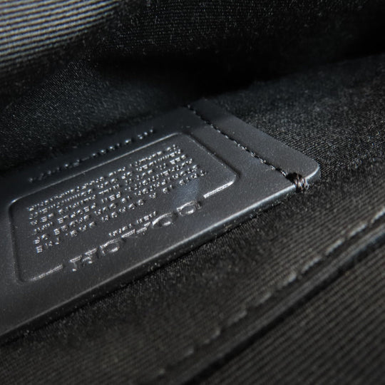 COACH Tote Bag F31474 PVC black logo