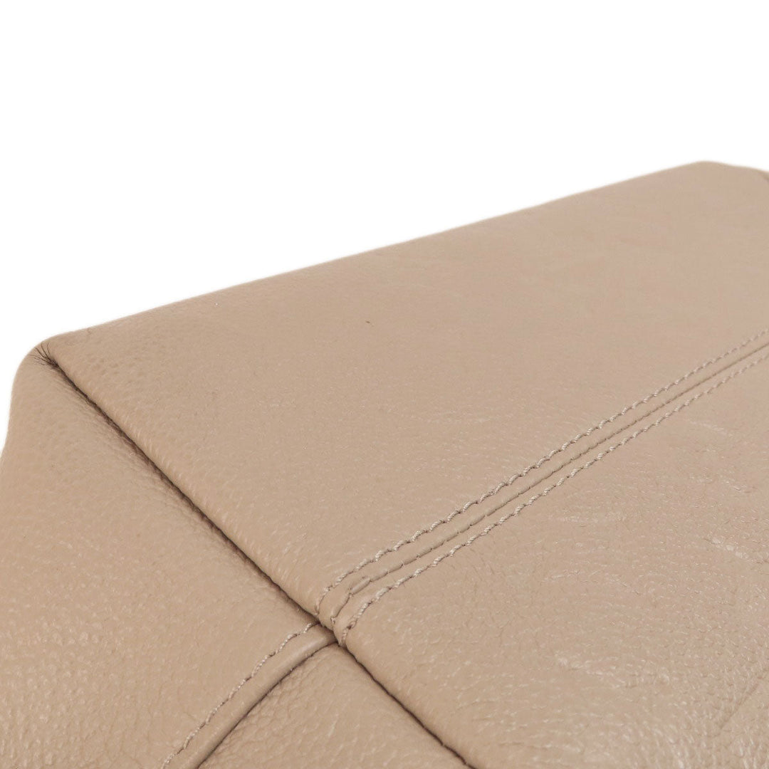 LOUIS VUITTON Backpack M45410 Ann Platt beige MontsourisPM Tourterelle Women Used Authentic