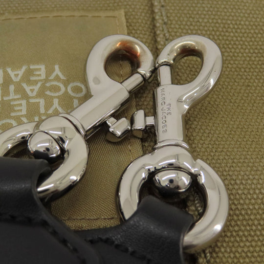 MARC JACOBS Handbag canvas Brown The Tote Bag 2WAY Women Used Authentic