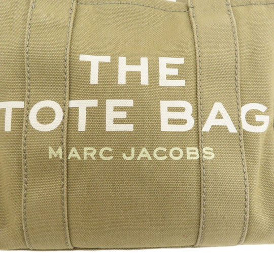MARC JACOBS Handbag canvas Brown The Tote Bag 2WAY Women Used Authentic
