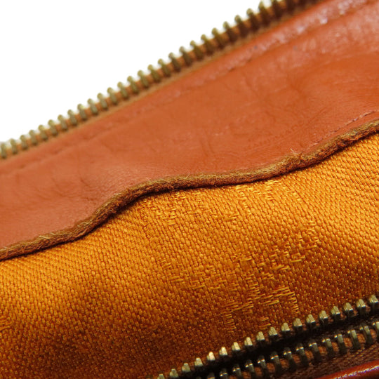 MCM Boston Duffel bag PVC Brown Mini Boston Women Used Authentic