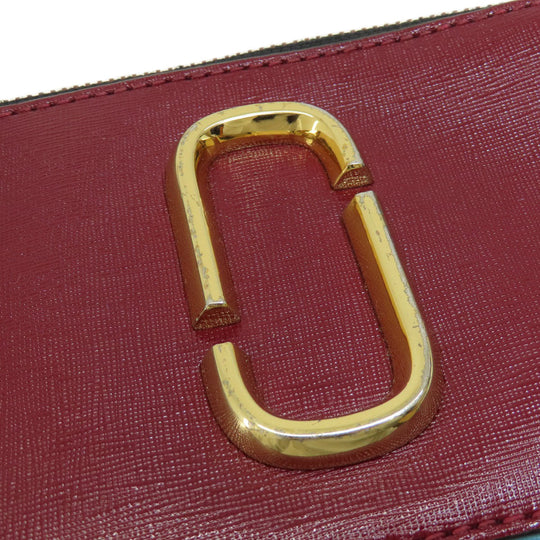 MARC JACOBS Shoulder Bag PVC Red double j snapshot Women Used Authentic