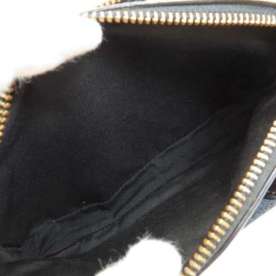 MARC JACOBS Shoulder Bag PVC Red double j snapshot Women Used Authentic