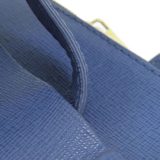 Furla Handbag leather blue 2WAY