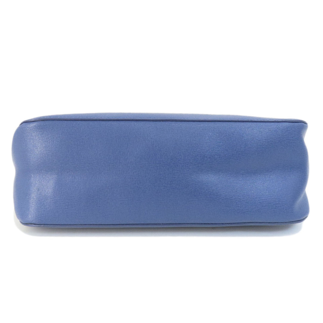 Furla Handbag leather blue 2WAY