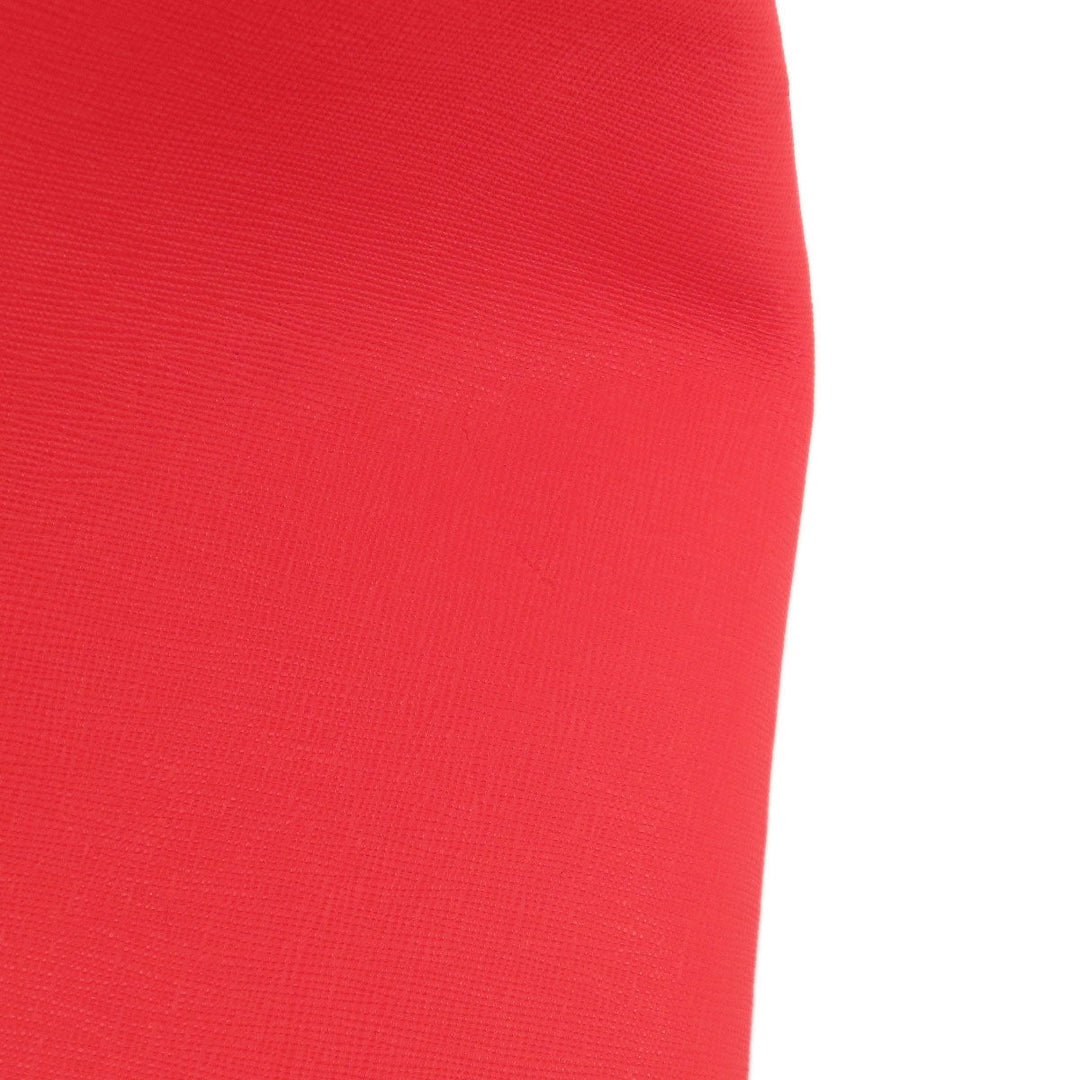Kate Spade Tote Bag leather Red logo Women Used Authentic