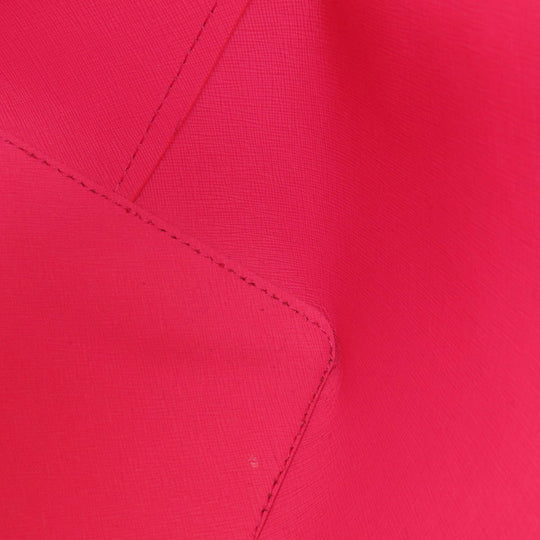 Kate Spade Tote Bag leather Red logo Women Used Authentic