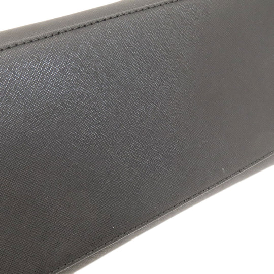 MICHAEL KORS Handbag leather black 2WAY Women Used Authentic