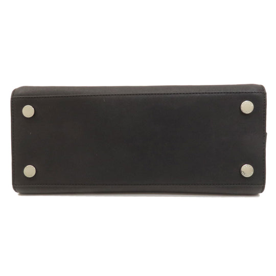 MICHAEL KORS Handbag leather black 2WAY Women Used Authentic