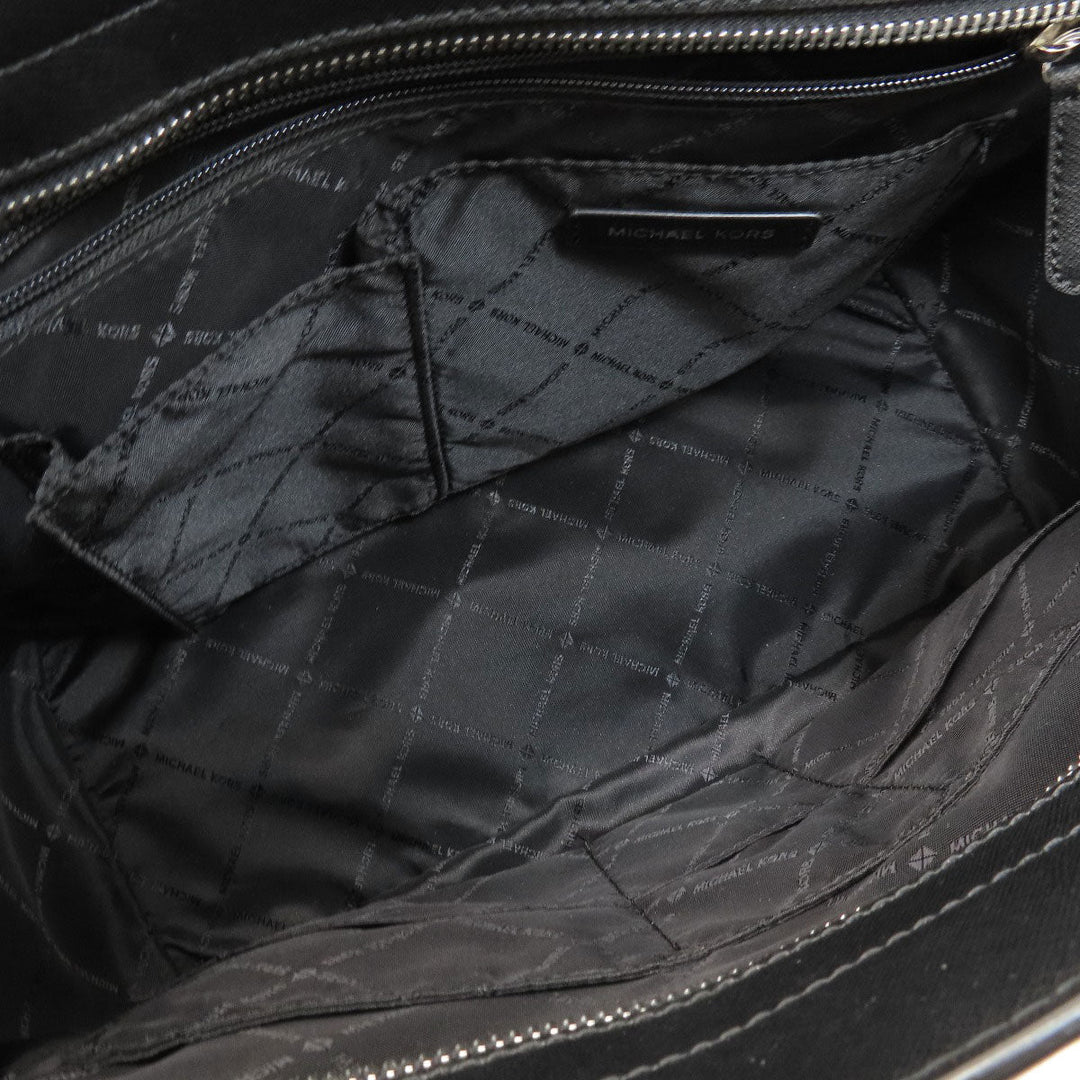 MICHAEL KORS Handbag leather black 2WAY Women Used Authentic