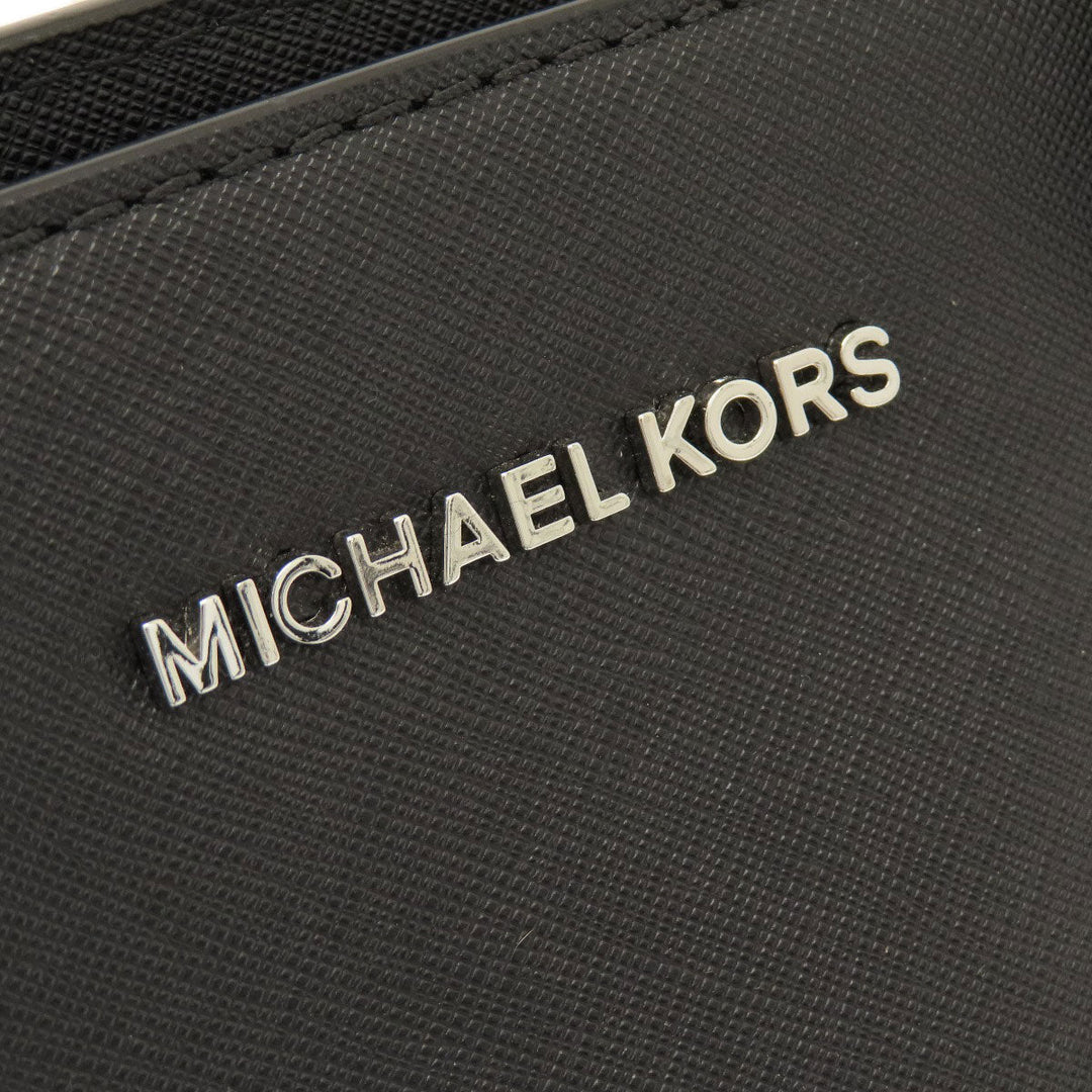 MICHAEL KORS Handbag leather black 2WAY Women Used Authentic