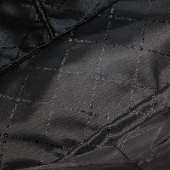 MICHAEL KORS Handbag leather black 2WAY Women Used Authentic